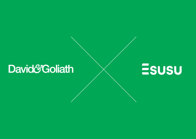 Esusu Appoints David&Goliath as Agency of Record